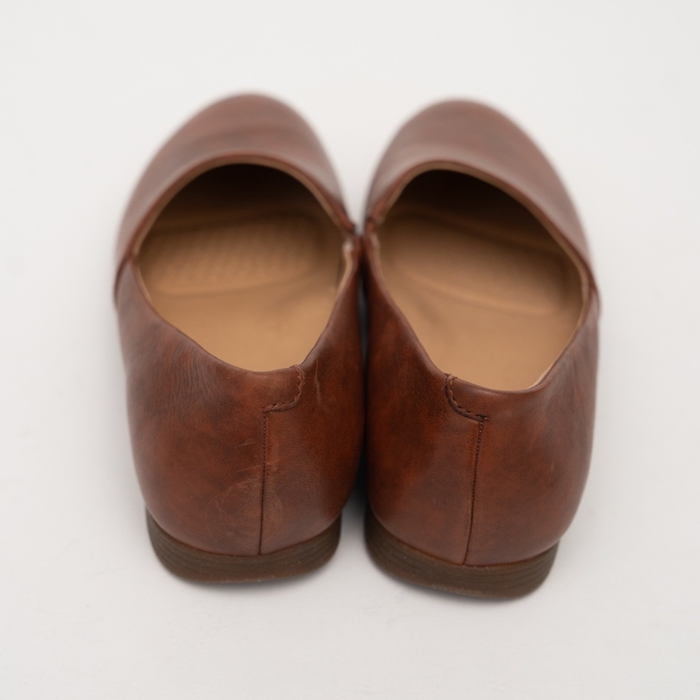 Dansko Brown Leather Flats - Picture 6 of 10